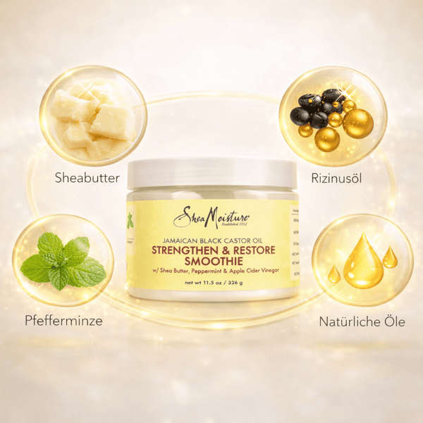 Shea Moisture Jamaican Black Castor Oil Restore Smoothie 326 g - CosFair GmbH