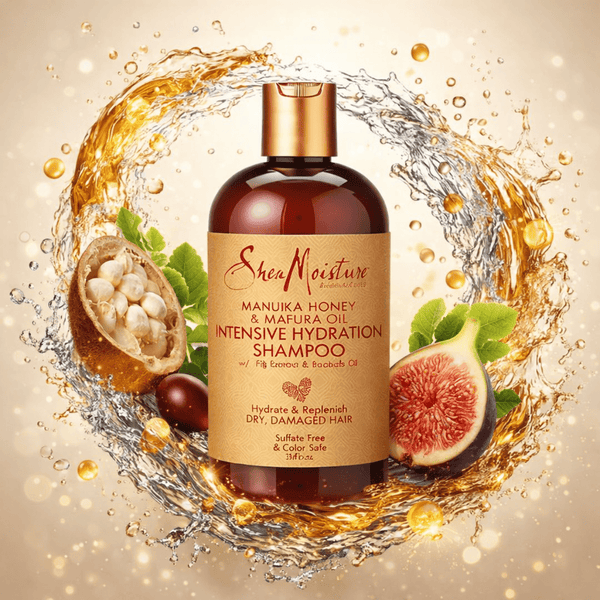 Shea Moisture Manuka Honey Mafura Oil Shampoo 384 ml - CosFair GmbH