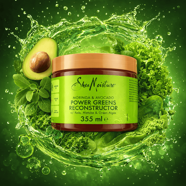 Shea Moisture Moringa & Avocado Power Greens Reconstructor 355 ml - CosFair GmbH