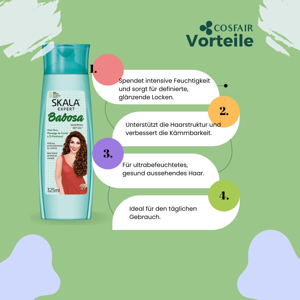 SKALA Expert Babosa Shampoo 325ml - CosFair GmbH