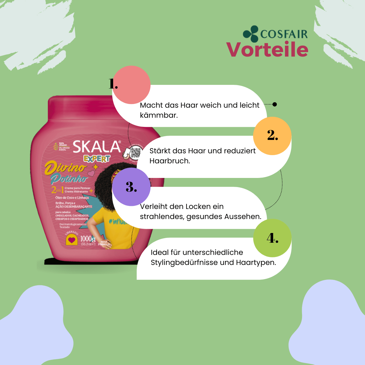 SKALA Expert Divino Potinho Kids 2 in 1 Co - Wash 1000g - CosFair GmbH