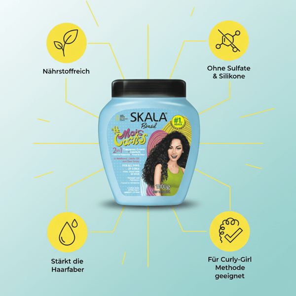 SKALA Expert Mais Cachos 2 in 1 Co - Wash 1000g - CosFair GmbH