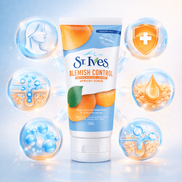 St. Ives Blemish Control Apricot Scrub 150 ml - CosFair GmbH