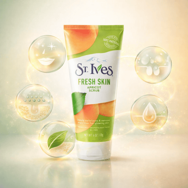 ST. Ives Fresh Skin Apricot Scrub 150 g - CosFair GmbH