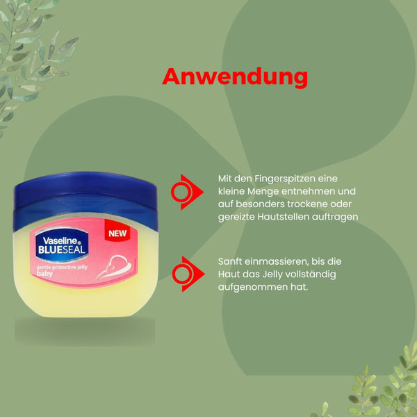 Vaseline Blue Seal Baby Gentle Protective Jelly 450ml - CosFair GmbH