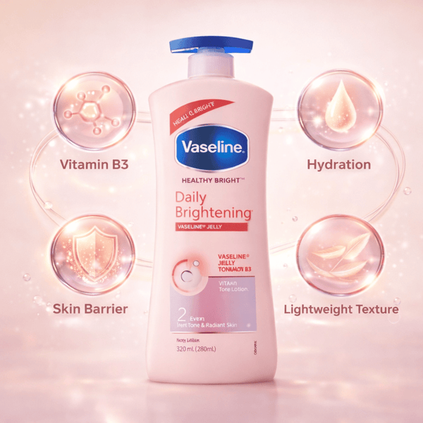 Vaseline Healthy Bright Daily Brightening Even Tone Lotion 600 ml - CosFair GmbH