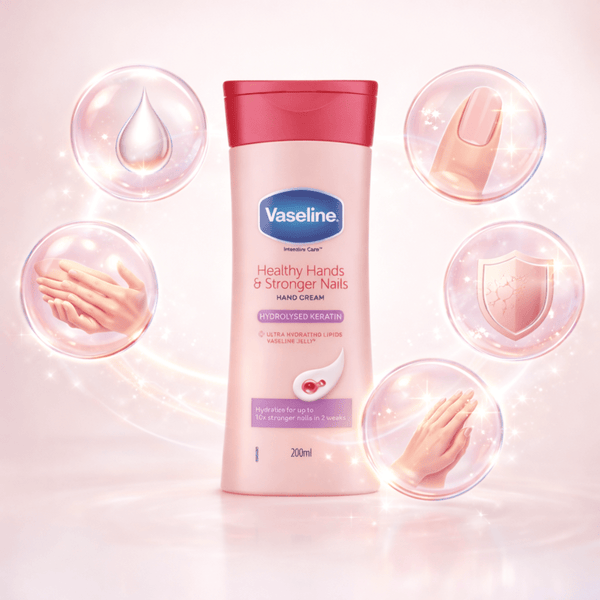 Vaseline Intensive Care Healthy Hands & Stronger Nails 200 ml - CosFair GmbH