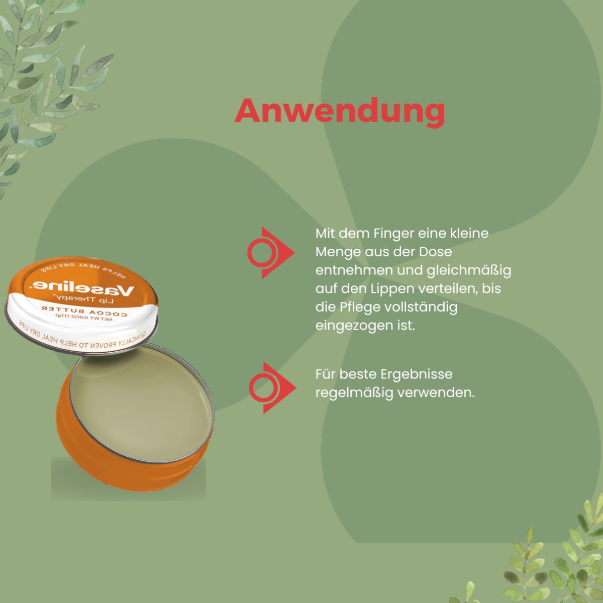 Vaseline Lip Therapy Cocoa Butter 20g - CosFair GmbH