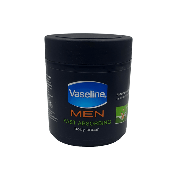 Vaseline Men Fast Absorbing Body Cream Front