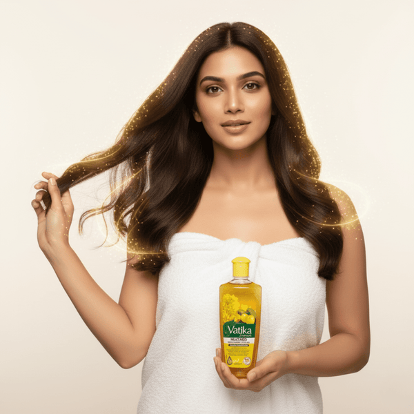 Vatika Naturals Mustard Multivitamin Hair Oil 200ml - CosFair GmbH