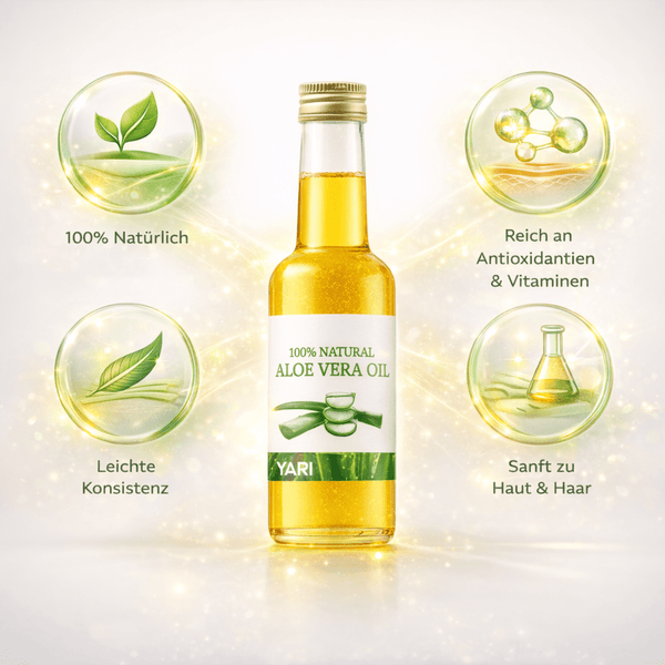 Yari 100% Natural Aloe Vera Oil 250 ml - CosFair GmbH