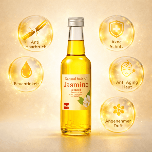 Yari 100% Natural Jasmine Scented Oil 250 ml - CosFair GmbH