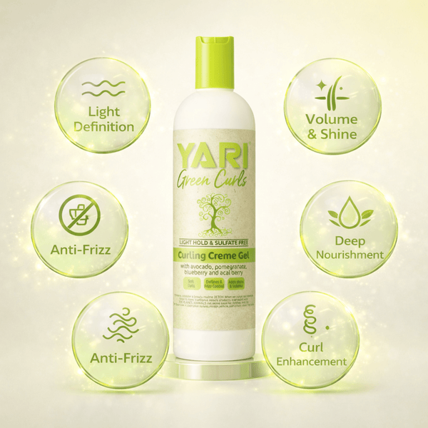 Yari Green Curls Light Hold & Sulfate - Free Curling Gel 355 ml - CosFair GmbH