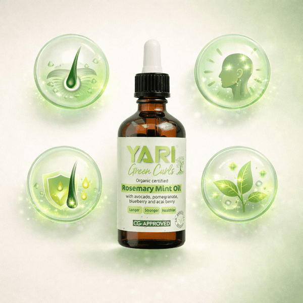 Yari Green Curls Rosemary Mint Oil 100 ml - CosFair GmbH