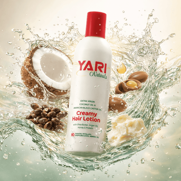 Yari Naturals Coconut & Black Castor Oil Hair Lotion 375 ml - CosFair GmbH