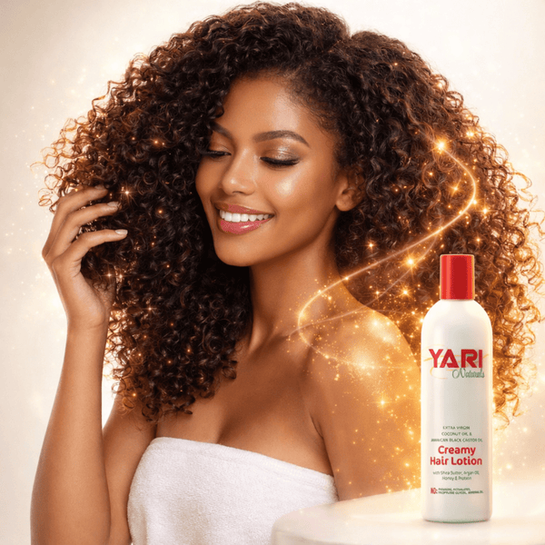 Yari Naturals Coconut & Black Castor Oil Hair Lotion 375 ml - CosFair GmbH