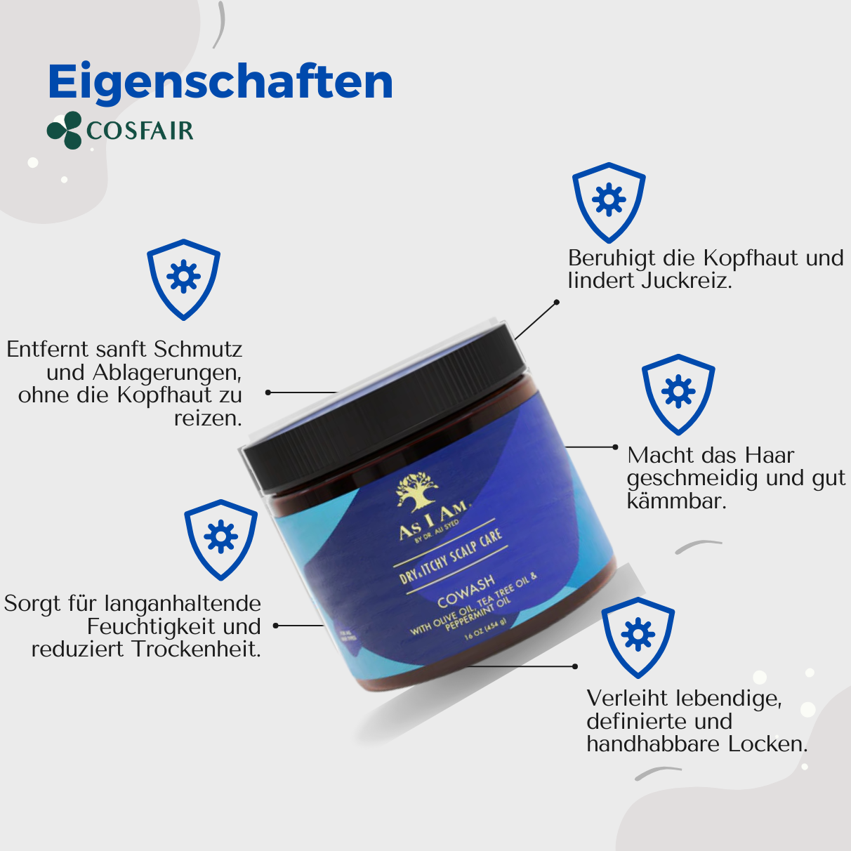 As I Am Dry & Itchy Scalp Care Cowash 454g_Eigenschaften