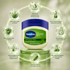 Produktmerkmale von Vaseline Aloe Soothing Jelly mit Aloe Vera, dermatologisch getesteter Formel und intensiver Pflegewirkung.