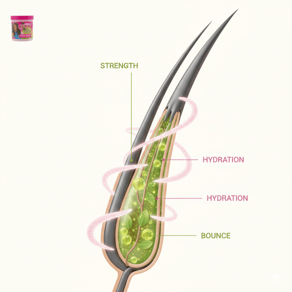African Pride Dream Kids Olive Miracle Quick Bounce Detangling Pudding - CosFair GmbH