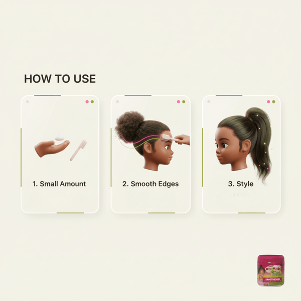 African Pride Dream Kids Olive Miracle Smooth Edges - CosFair GmbH