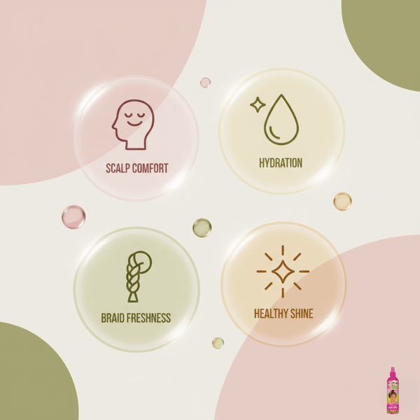 African Pride Dream Kids Olive Miracle Soothing Moisturizing Braid Spray - CosFair GmbH