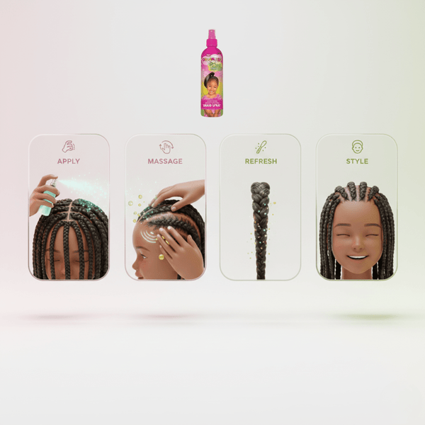 African Pride Dream Kids Olive Miracle Soothing Moisturizing Braid Spray - CosFair GmbH