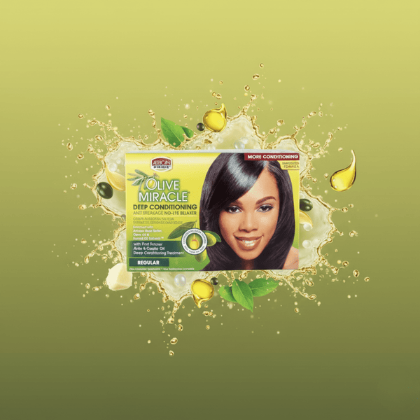 African Pride Olive Miracle Deep Conditioning Relaxer - REGULAR - CosFair GmbH