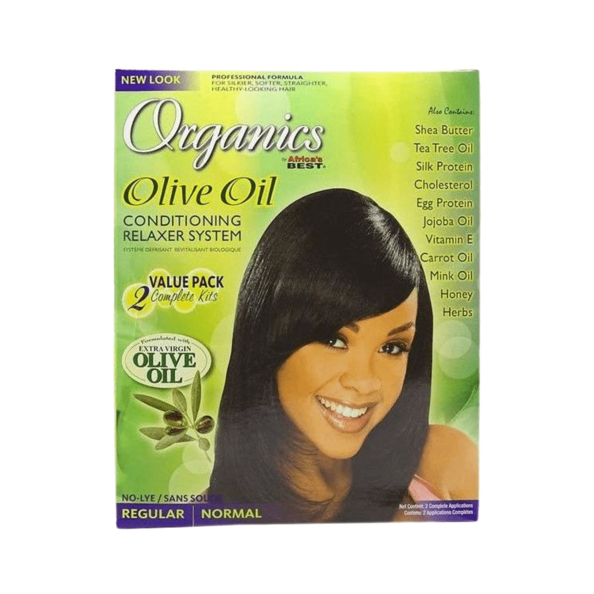 African Pride Olive Miracle Deep Conditioning Relaxer - REGULAR Value Pack - CosFair GmbH