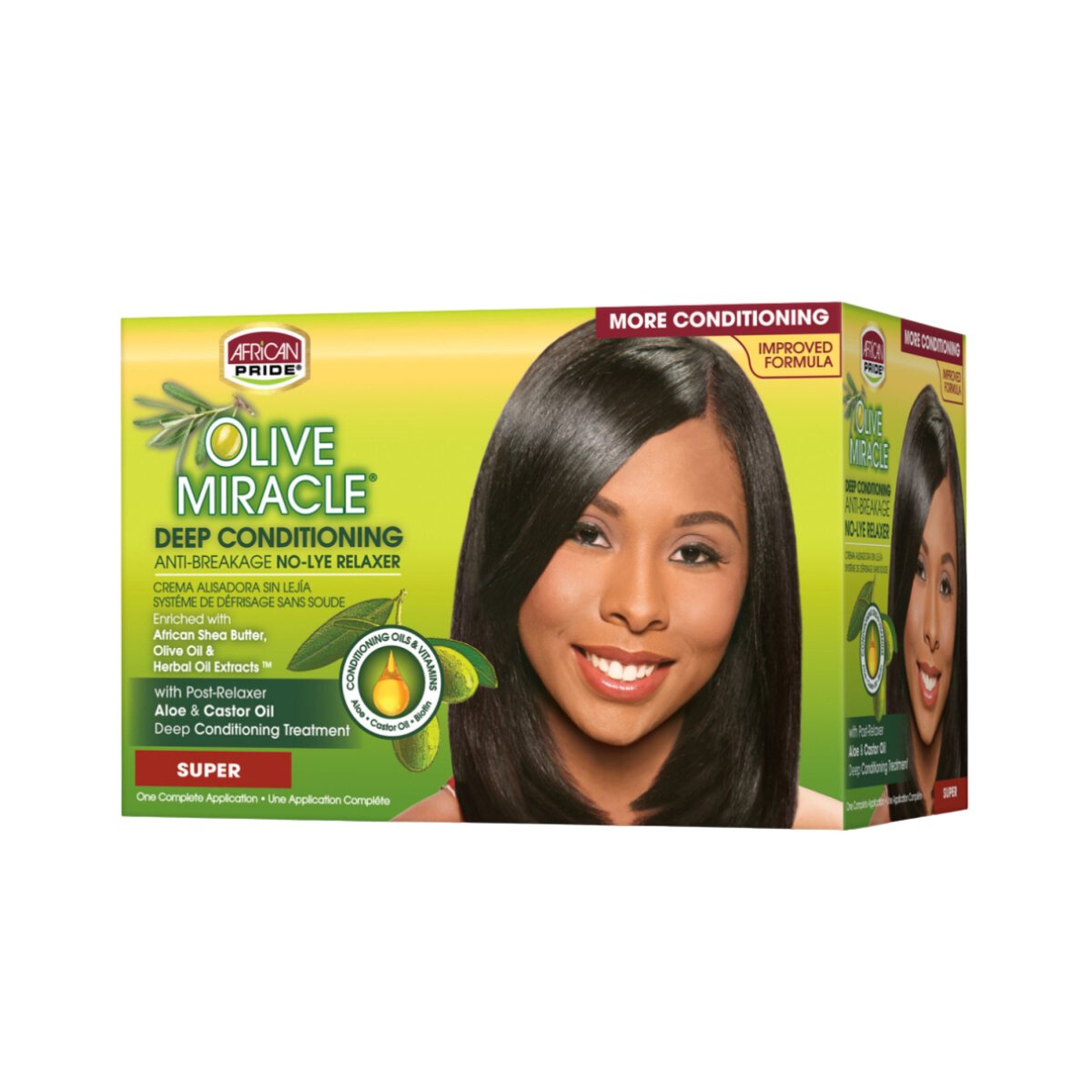 African Pride Olive Miracle Deep Conditioning Relaxer - SUPER - CosFair GmbH