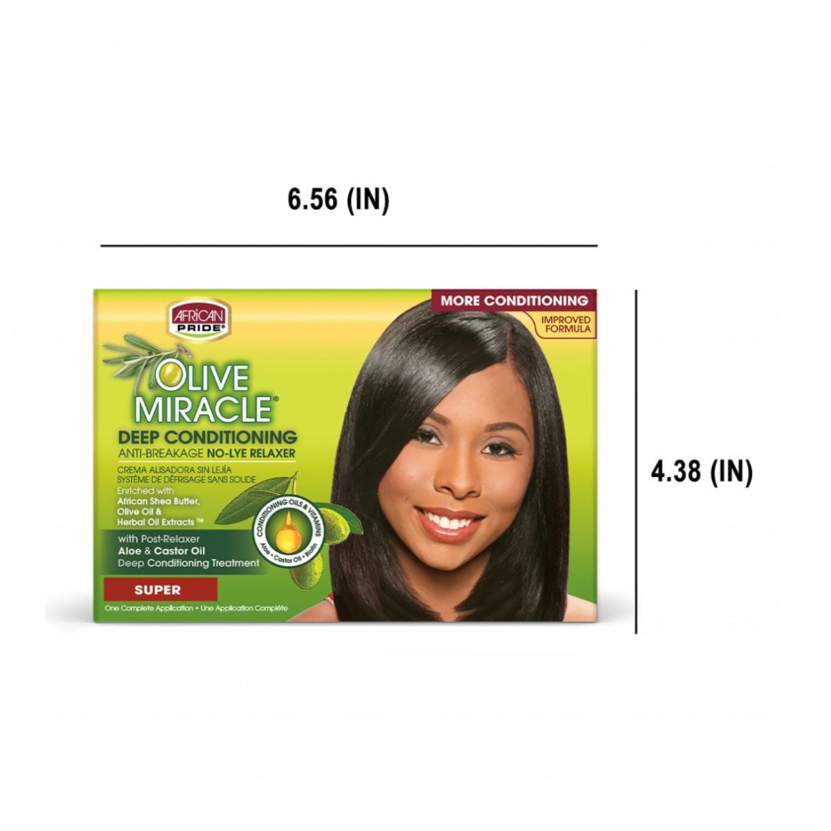 African Pride Olive Miracle Deep Conditioning Relaxer - SUPER - CosFair GmbH