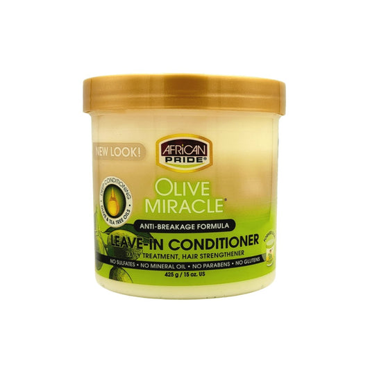 African Pride Olive Miracle Leave in Conditioner 425g - CosFair GmbH