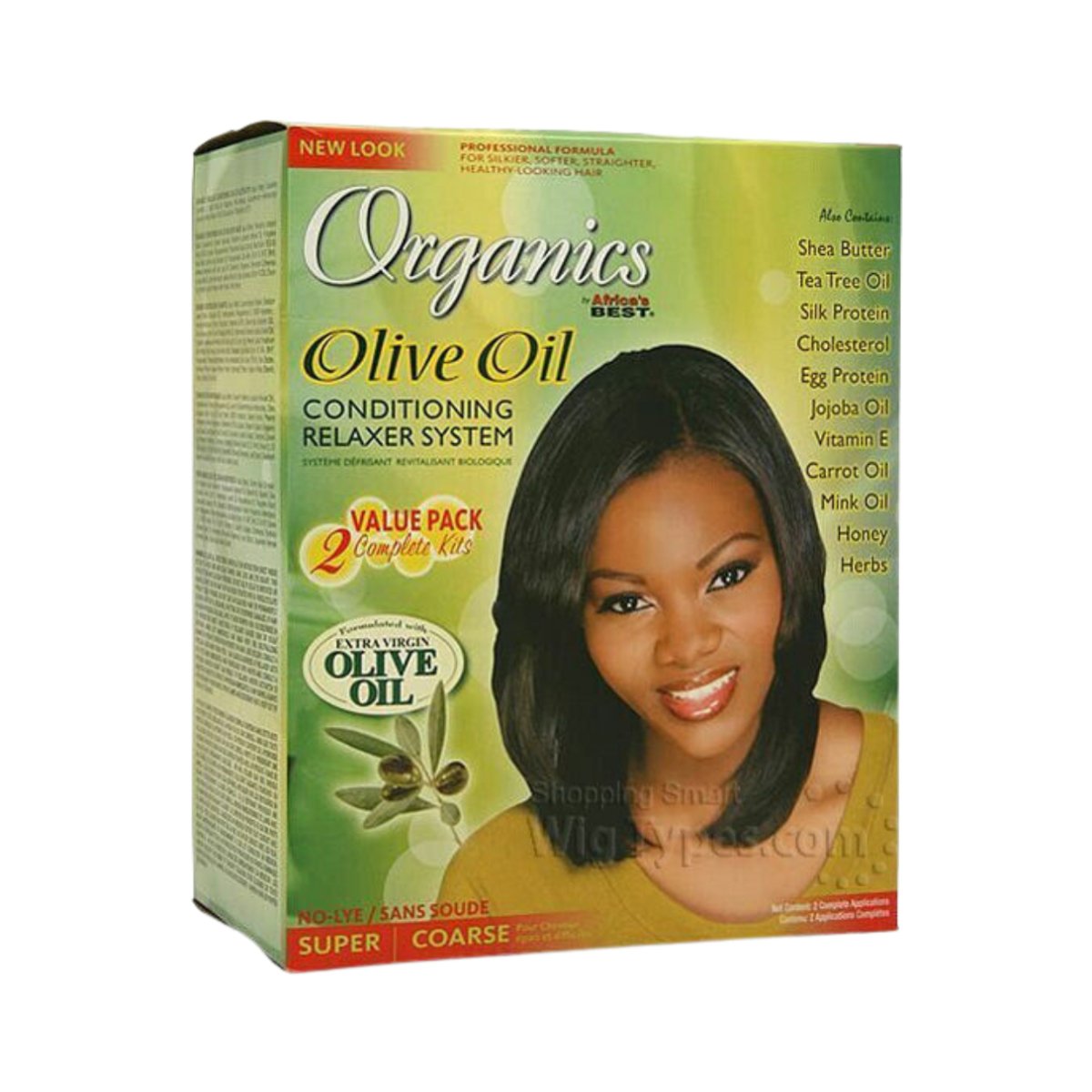 Africa’s Best Organics Olive Oil Conditioning Relaxer Super Value Pack - CosFair GmbH