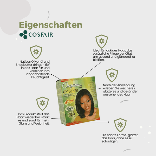 Africa’s Best Organics Olive Oil Conditioning Relaxer Super Value Pack - CosFair GmbH