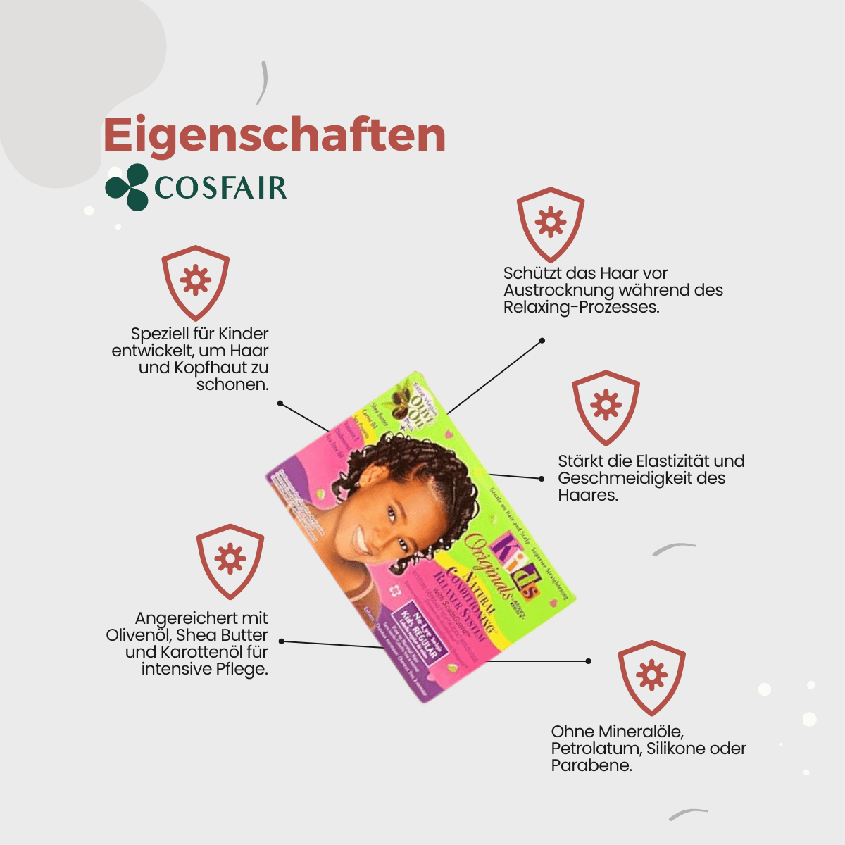 Africa&#039;s Best Originals Kids Natural Conditioning Relaxer System - REGULAR - CosFair GmbH