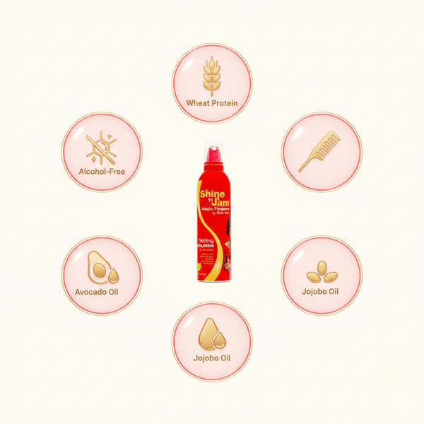 Ampro Shine 'n Jam Magic Fingers Setting Mousse 354 ml - CosFair GmbH