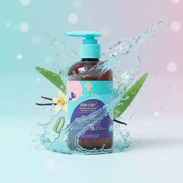 As I Am Born Curly Aloe Shampoo & Wash - Kids - CosFair GmbH