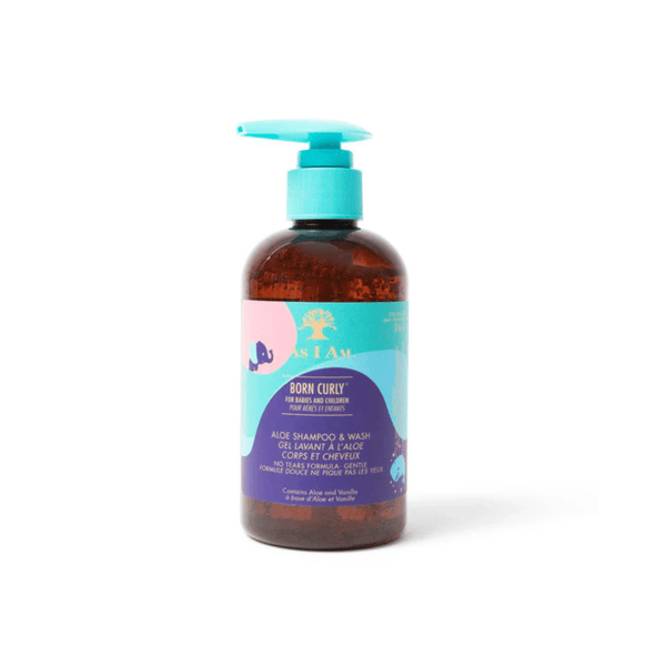 As I Am Born Curly Aloe Shampoo & Wash - Kids - CosFair GmbH