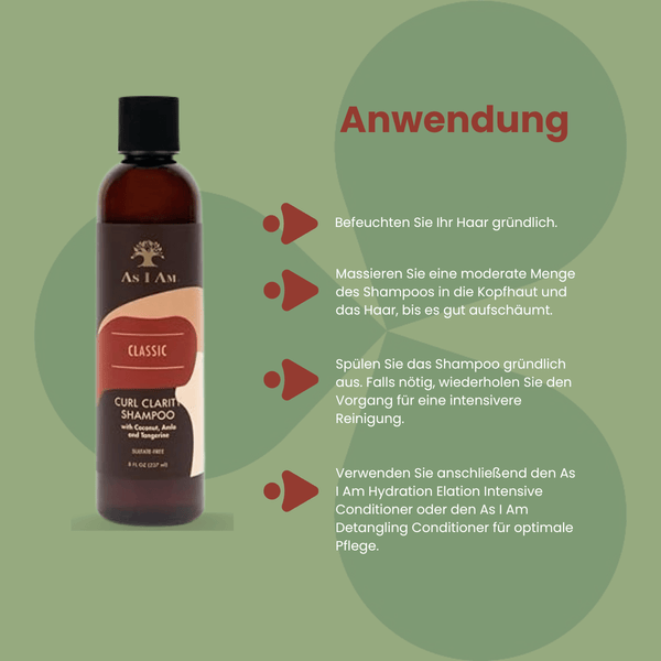 As I Am Classic Curl Clarity Shampoo 237ml - CosFair GmbH