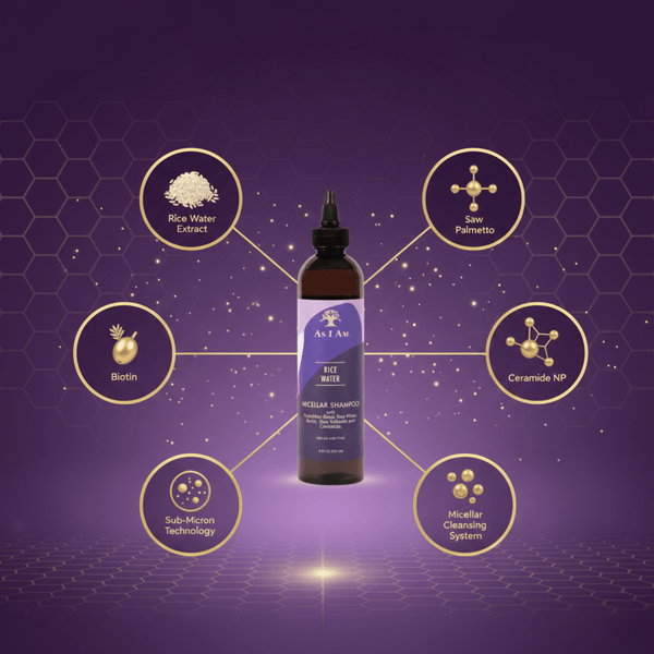 As I Am Rice Water Micellar Shampoo 237ml - CosFair GmbH