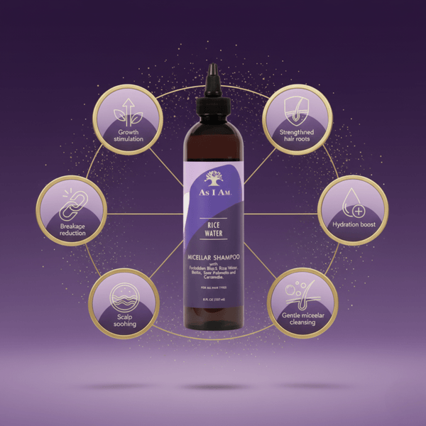 As I Am Rice Water Micellar Shampoo 237ml - CosFair GmbH