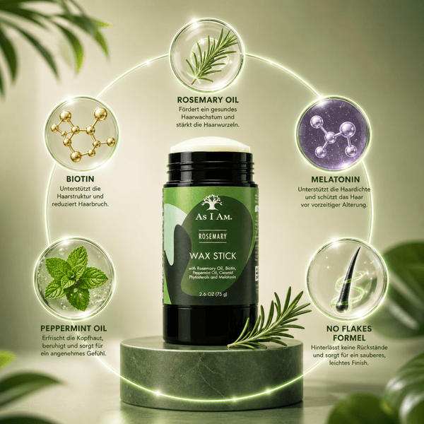 As I Am Rosemary Hair Wax Stick - CosFair GmbH
