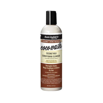 Aunt Jackie's Coconut Creme Recipes Coco Wash Conditioning Cleanser - CosFair GmbH