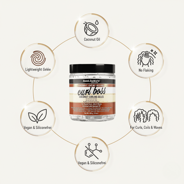 Aunt Jackie's Curl Boss Coconut Curling Gelée - CosFair GmbH