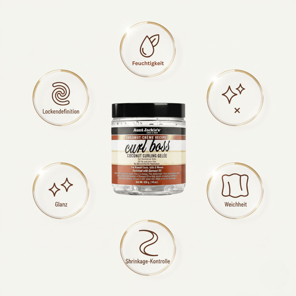 Aunt Jackie's Curl Boss Coconut Curling Gelée - CosFair GmbH