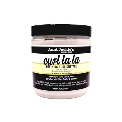 Aunt Jackie’s Curl LA LA Defining Curl Custard 426g - CosFair GmbH