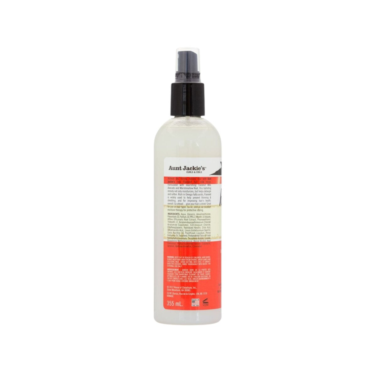 Aunt Jackie's Flaxseed Recipes Half & Half Hydrating Silkening Hair Milk 355ml - CosFair GmbH