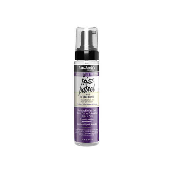 Aunt Jackie's Frizz Patrol Anti - Poof Setting Mousse - CosFair GmbH