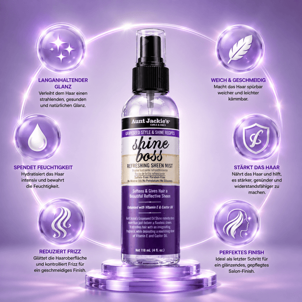 Aunt Jackie's Shine Boss Refreshing Sheen Mist - CosFair GmbH