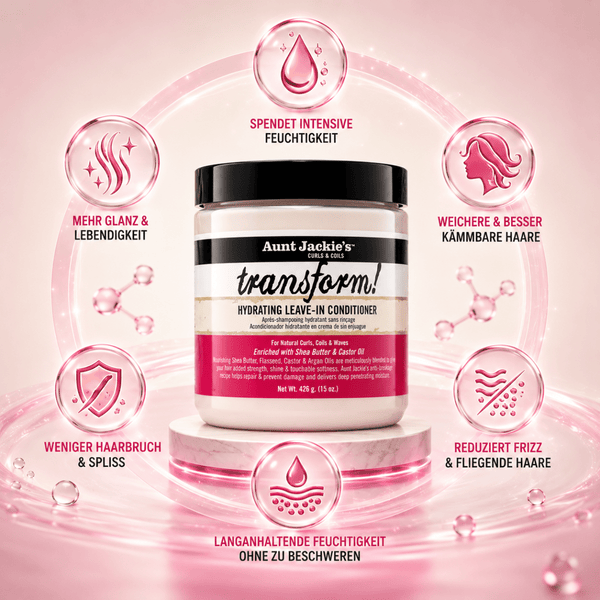 Aunt Jackie's Transform! Hydrating Leave - in Conditioner - CosFair GmbH