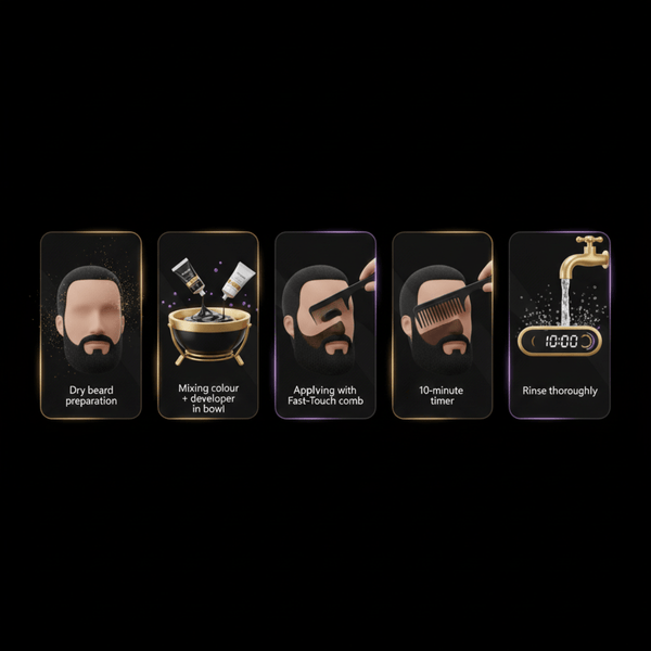 Bigen Men's Beard Colour B101 Natural Black - CosFair GmbH